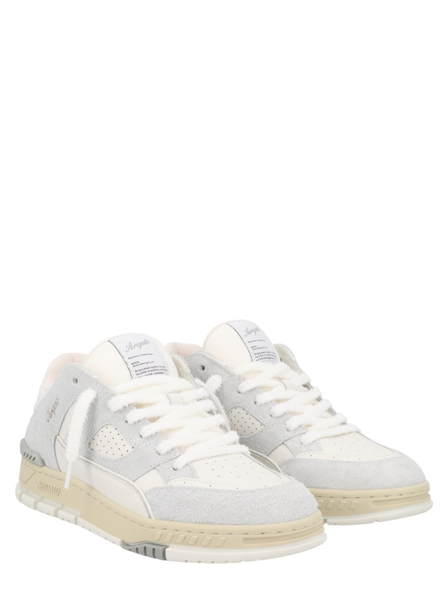 AXEL ARIGATO - SNEAKER FLUFFY "AREA LO" axel-arigato-area-lo-fluffy-sneakers-light-grey-side-jpg