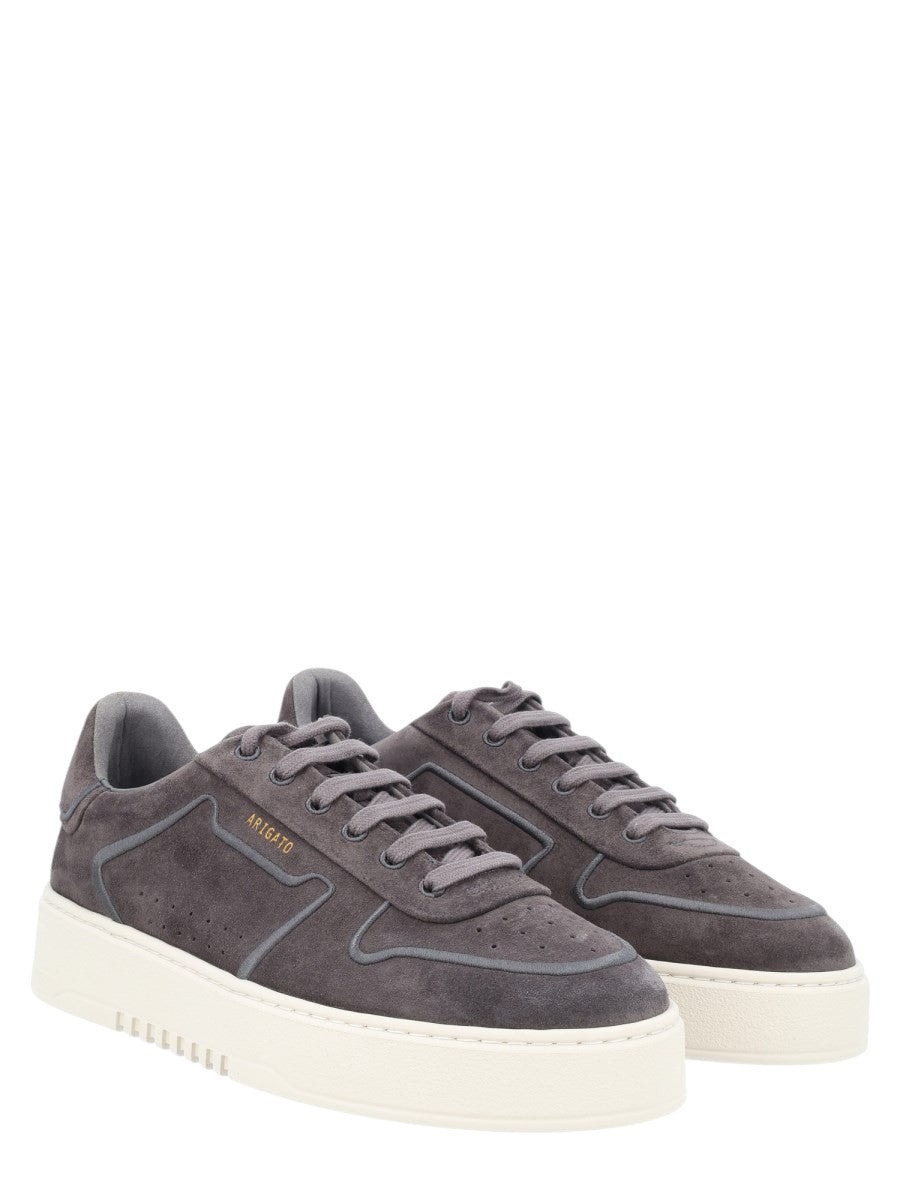 AXEL ARIGATO - SNEAKER "ORBIT EMBOIDERY" klosmo-axel-arigato-dark-grey-suede-sneakers