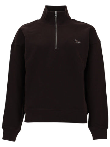 Maison Kitsune Maison Kitsune - FELPA CON ZIP "BABY FOX"