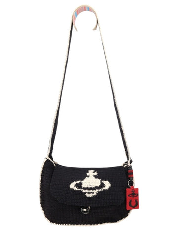 Vivienne Westwood BORSA CROCHET "LUCKY HALFMOON"