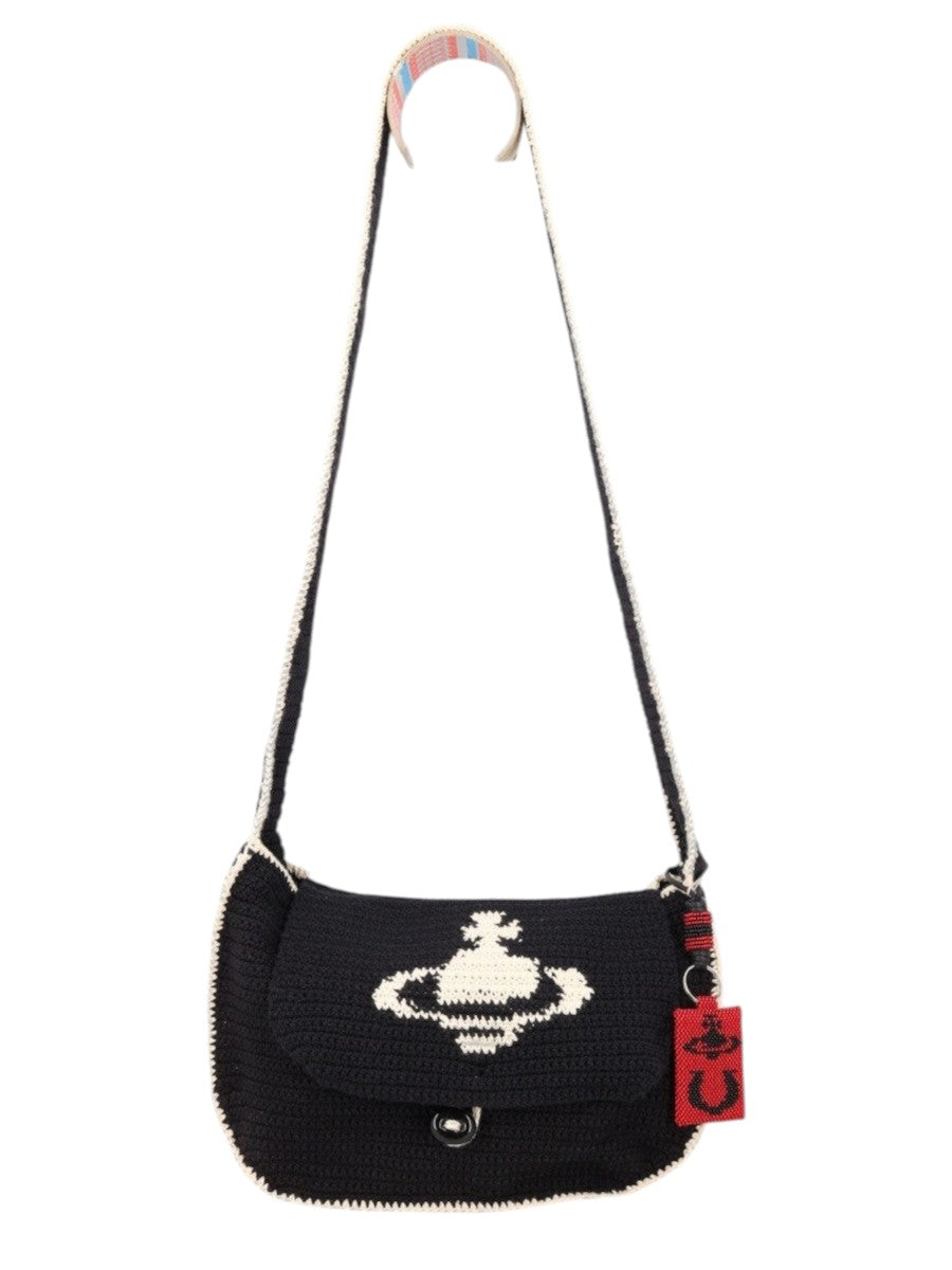 Vivienne Westwood BORSA CROCHET "LUCKY HALFMOON"