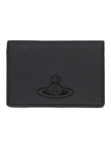Vivienne Westwood PORTACARTE "FLAP" CON ORB