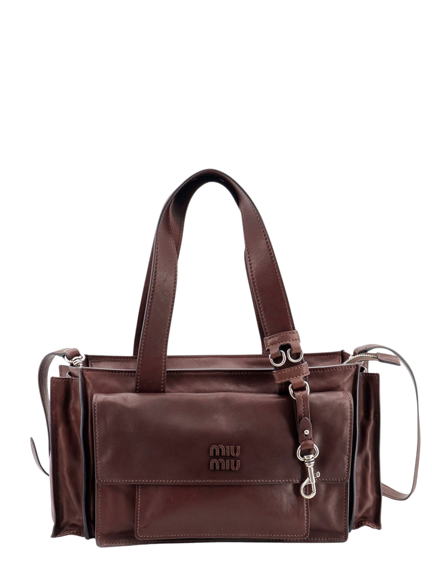 Miu Miu Utilitaire leather crossbody bag