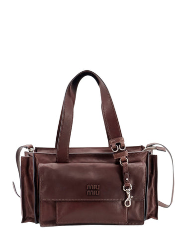 Miu Miu Utilitaire leather crossbody bag