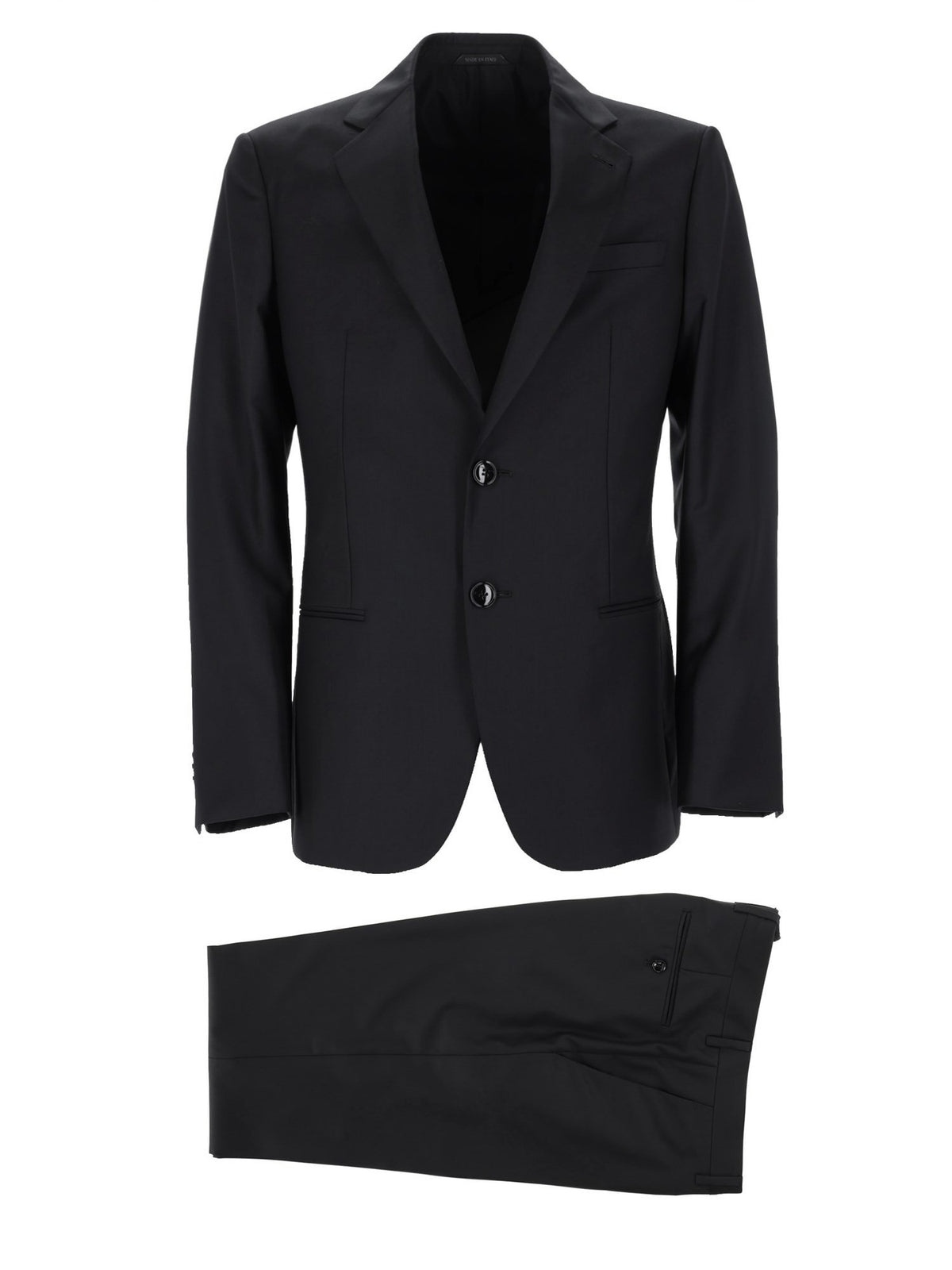 Giorgio Armani - Soho-style Single-breasted Wool Suit CHARCOAL