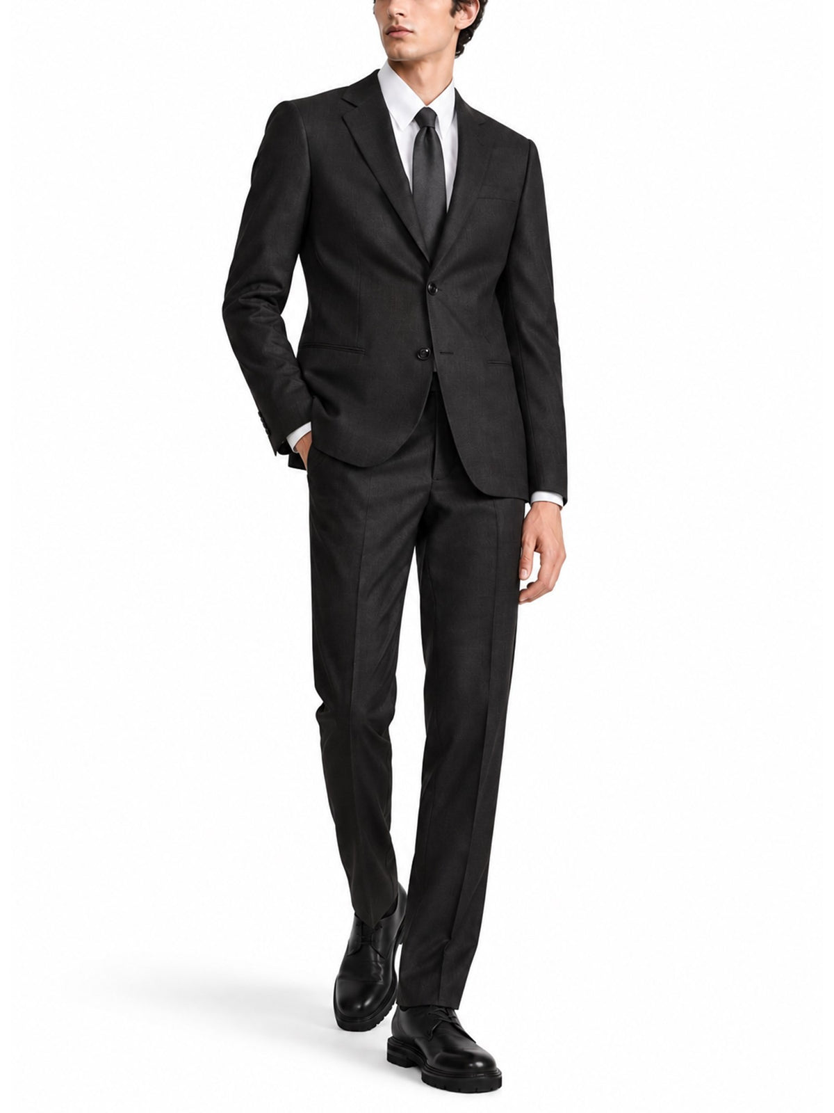 Giorgio Armani - Soho-style Single-breasted Wool Suit