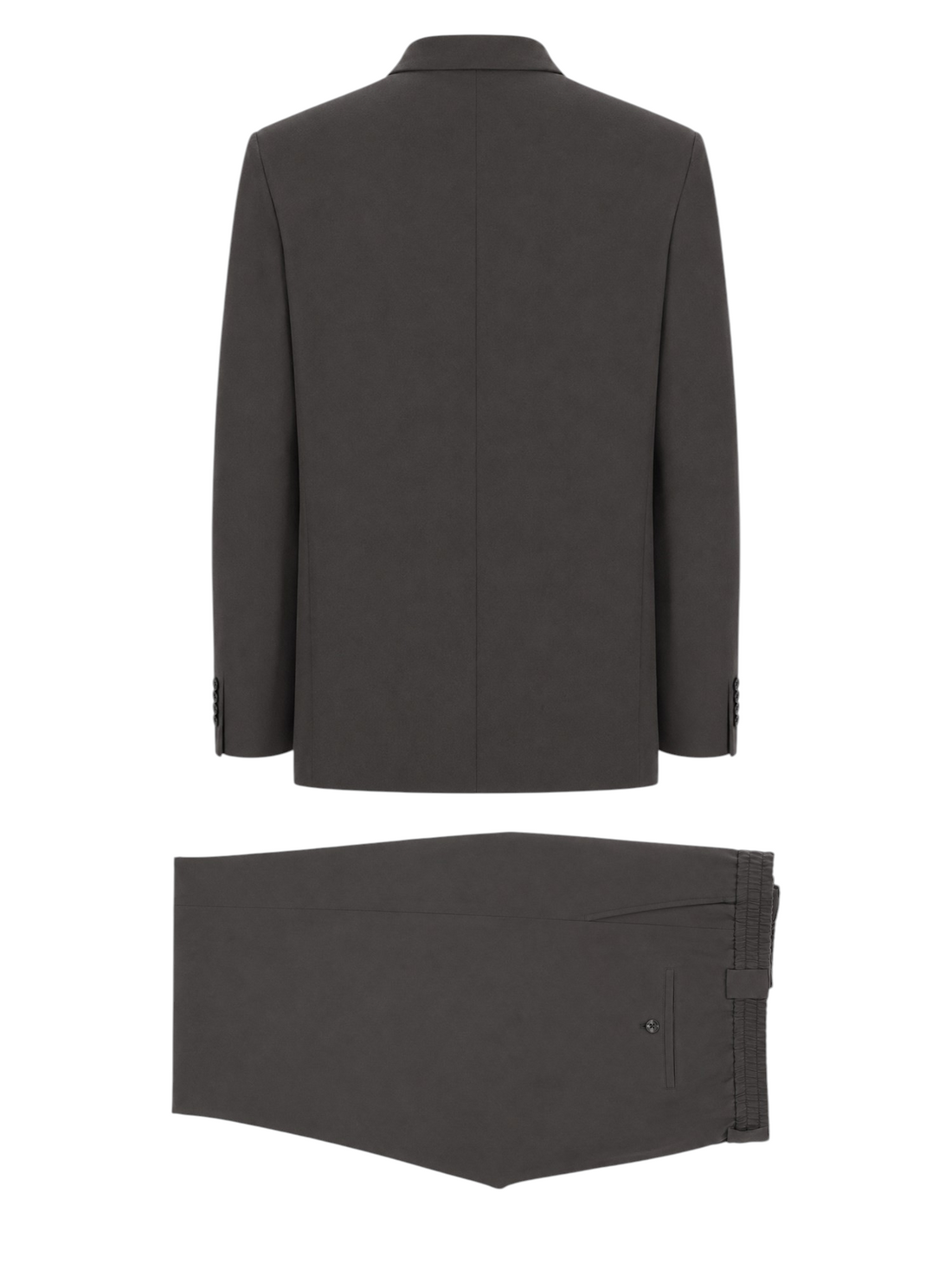 Giorgio Armani - Oversized Double-breasted Wool Suit Grey 50