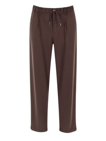 Herno - "RESORT" Trousers klosmo-herno-resort-brown-trousers