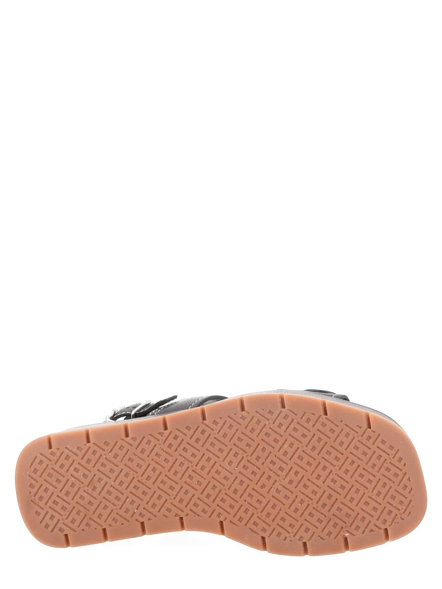 Hogan - SANDALO "HOGAN H703" klosmo-hogan-black-leather-wedge-sandals_6b3da6d4-31fa-47f0-a502-19c51a1805b1