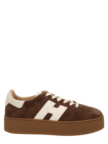 Hogan - SNEAKER "HOGAN COOL" klosmo-hogan-cool-brown-suede-sneakers