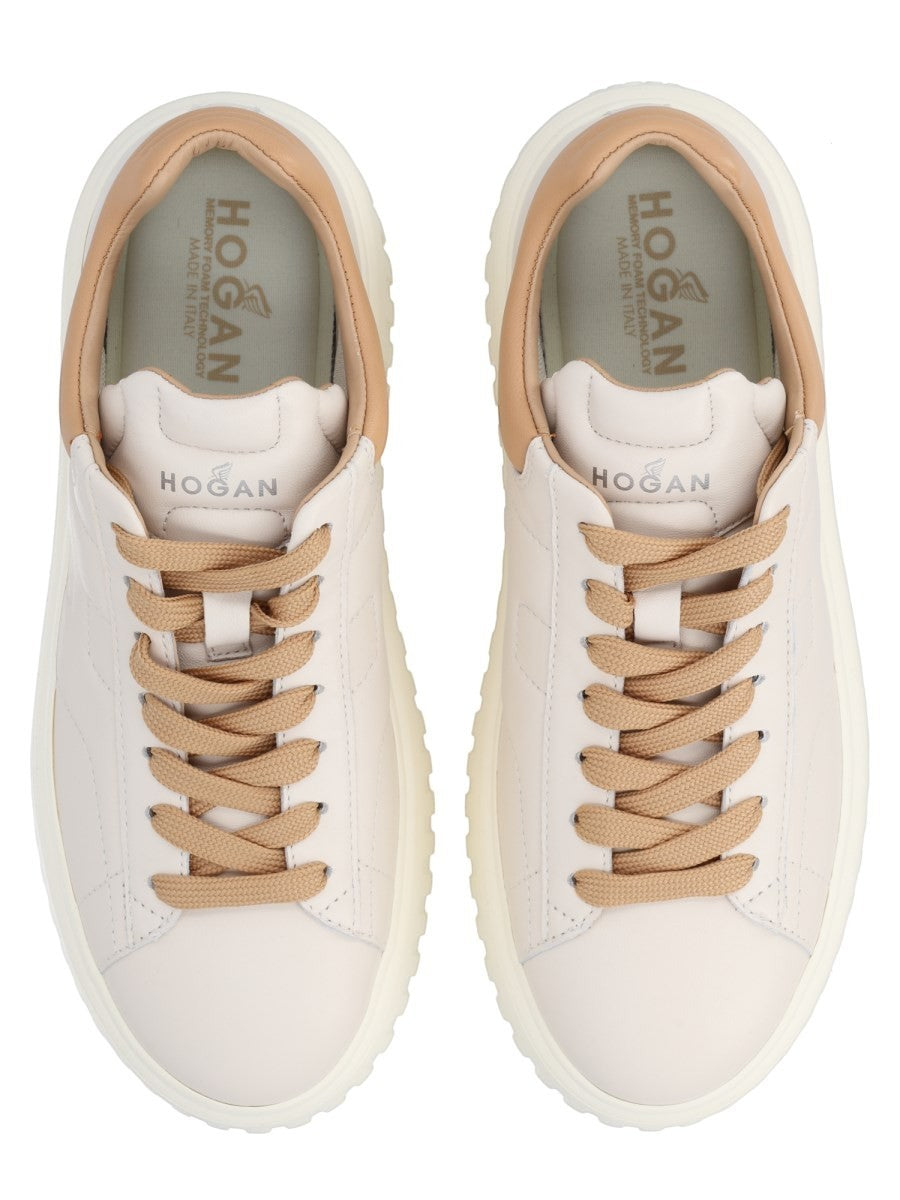 Hogan - SNEAKER "H-STRIPES" klosmo-hogan-h-stripes-leather-sneakers