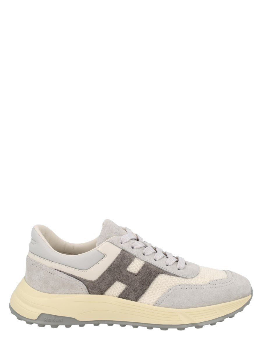 Hogan - SNEAKER "HOGAN HYPERLIGHT" klosmo-hogan-hyperlight-grey-suede-sneakers