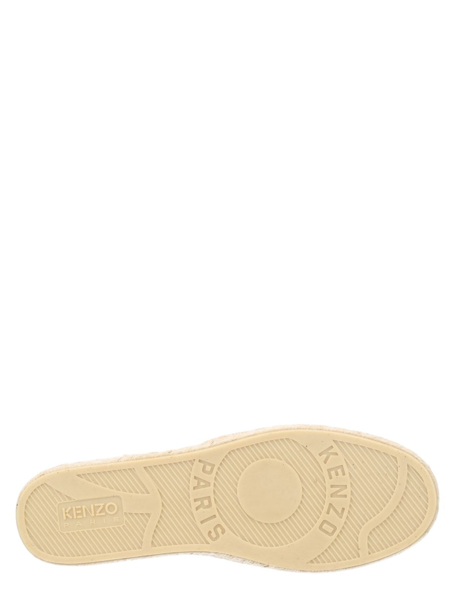Kenzo - ESPADRILLA CON LOGO RICAMATO klosmo-kenzo-espadrille-rubber-sole