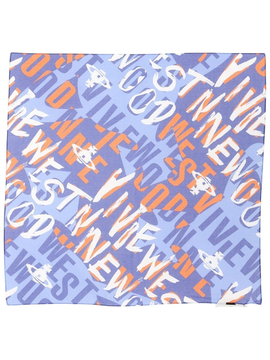 Vivienne Westwood FOULARD "LOGOMANIA"