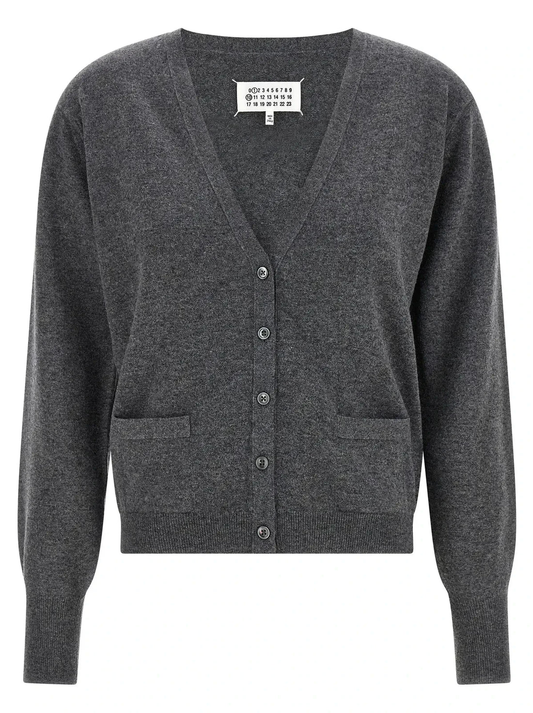 Maison Margiela - CARDIGAN IN LANA Grey L
