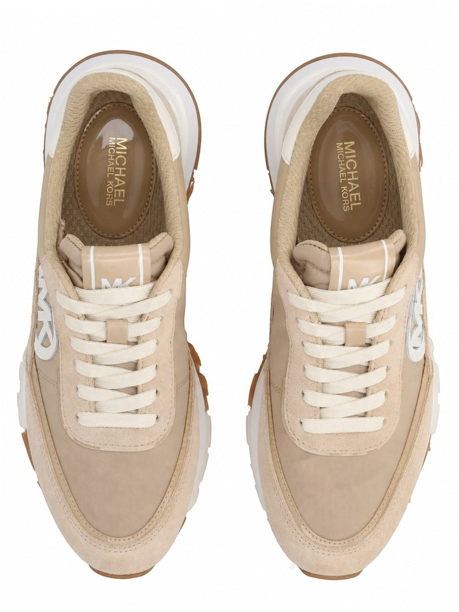 MICHAEL BY MICHAEL KORS - SNEAKER "NOVA" klosmo-michael-kors-beige-mixed-media-trainers_629dac36-1b26-44b3-baba-8f9b711cb593
