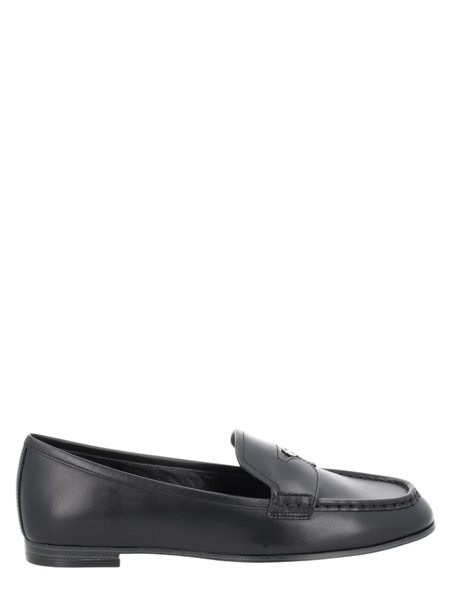 MICHAEL BY MICHAEL KORS - MOCASSINO "JENNINGS" klosmo-michael-kors-black-leather-loafers