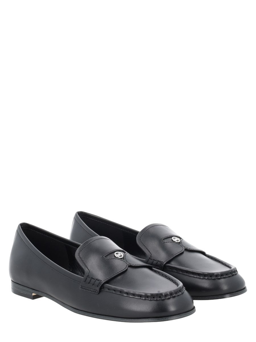 MICHAEL BY MICHAEL KORS - MOCASSINO "JENNINGS" klosmo-michael-kors-black-leather-loafers_14565fd4-12cd-4fde-b5b5-e7a952672e7d