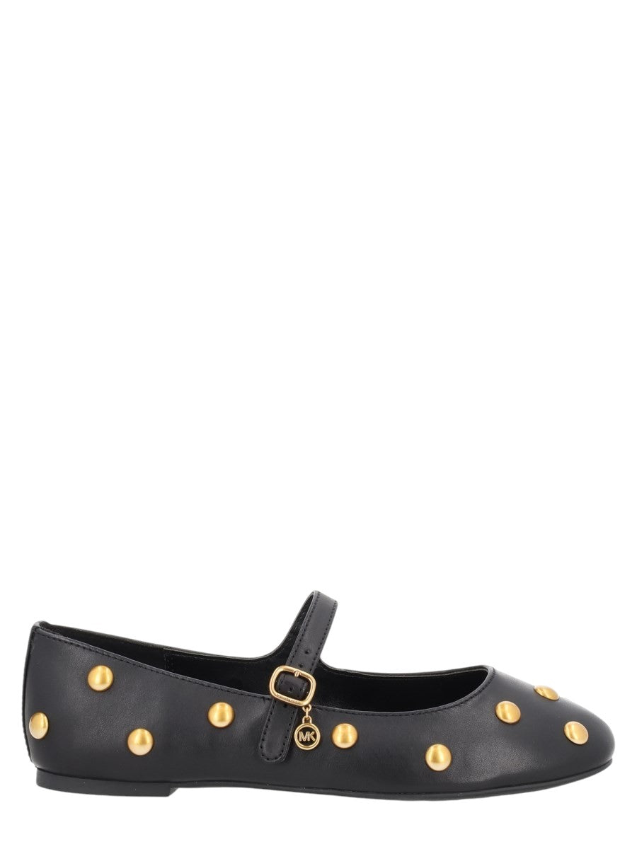 MICHAEL BY MICHAEL KORS - BALLERINA "NELLIE FLEX" klosmo-michael-kors-black-studded-ballet-flats_2687ee9b-54da-400b-909d-5f7e2439ad0c