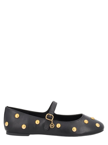 MICHAEL BY MICHAEL KORS - BALLERINA "NELLIE FLEX" klosmo-michael-kors-black-studded-ballet-flats_2687ee9b-54da-400b-909d-5f7e2439ad0c