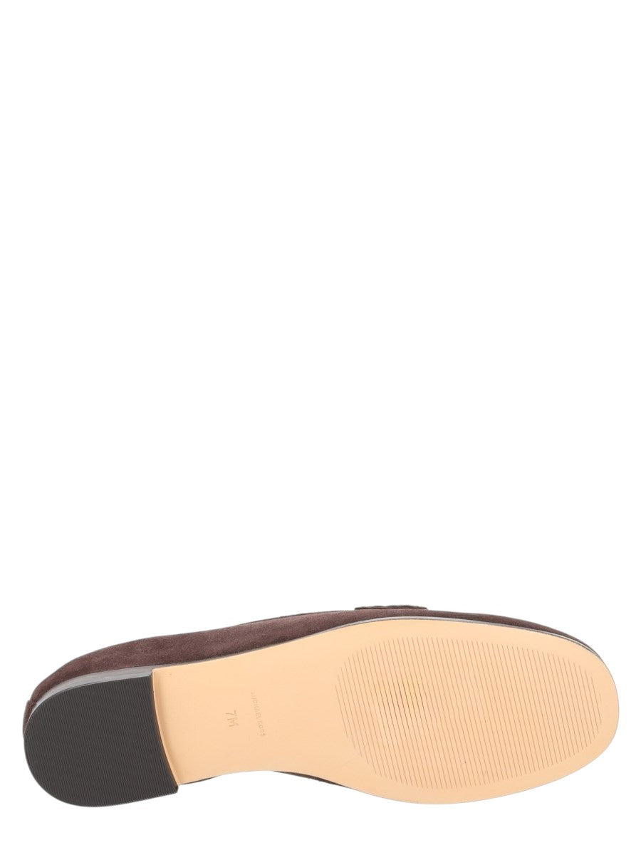MICHAEL BY MICHAEL KORS - MOCASSINO "JENNINGS" klosmo-michael-kors-brown-suede-loafer-sole