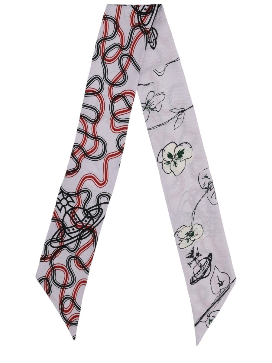 BEANDEAU "FLOWER & ORBS" klosmo-silk-scarf-flower-orbs-print-a1b2c3d4