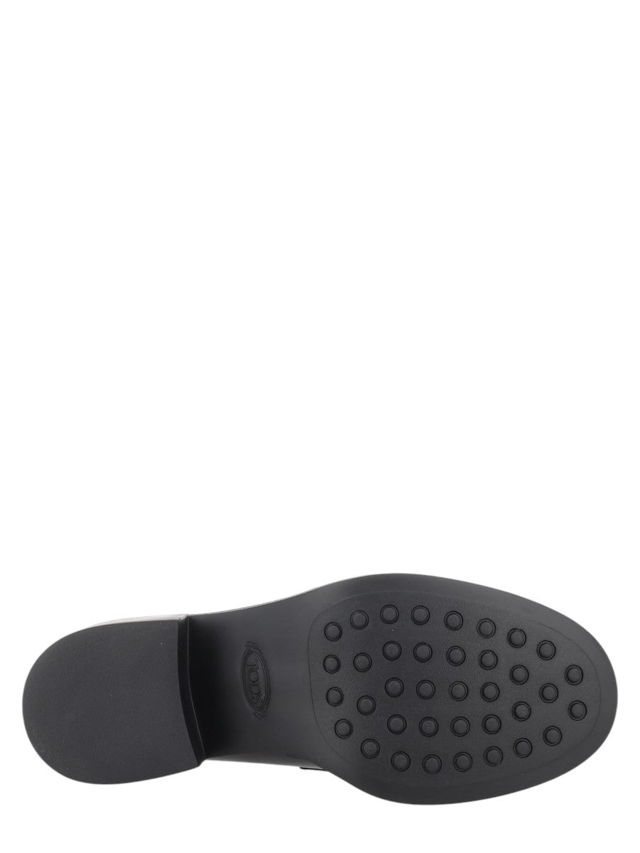 TOD'S - MOCASSINO IN PELLE klosmo-tods-black-leather-loafer-sole