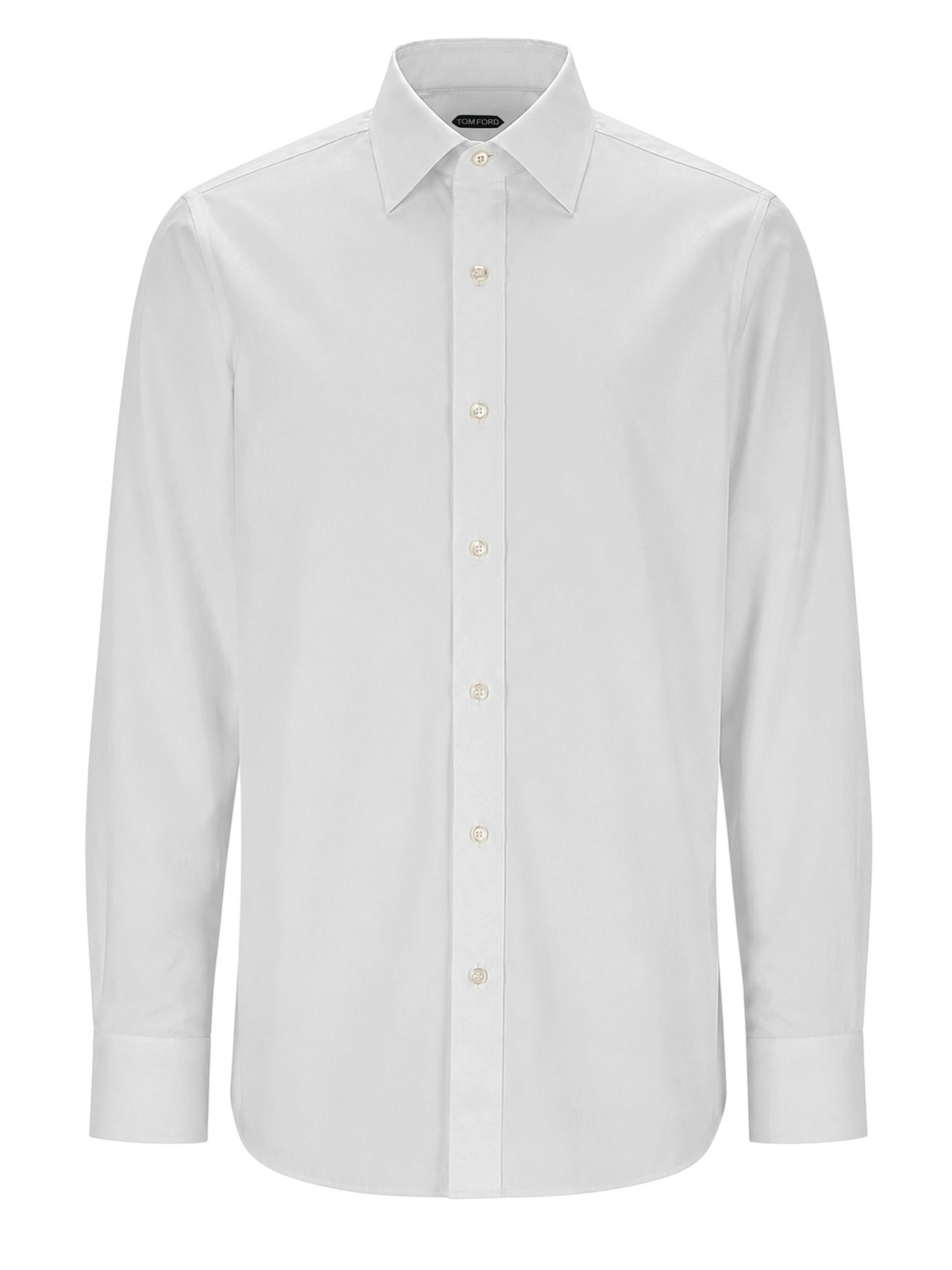 TOM FORD - Slim Fit Cotton Shirt White