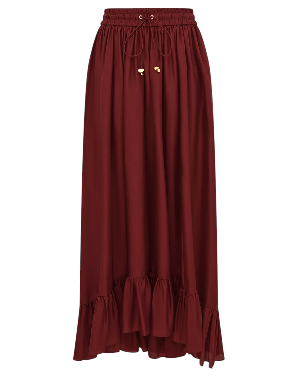 ZIMMERMANN - "ASTER" Silk Maxi Skirt