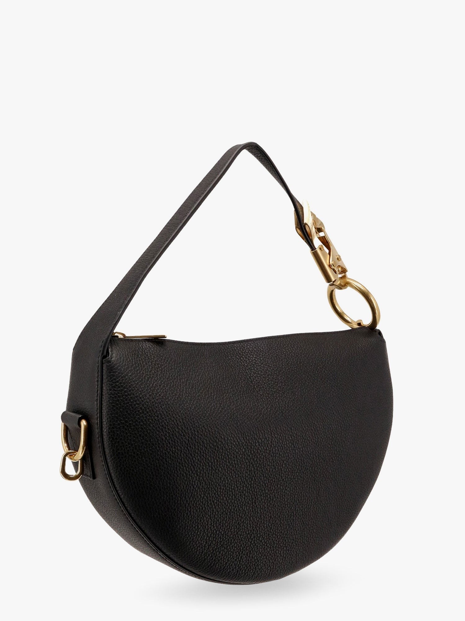 Knight arc leather shoulder bag