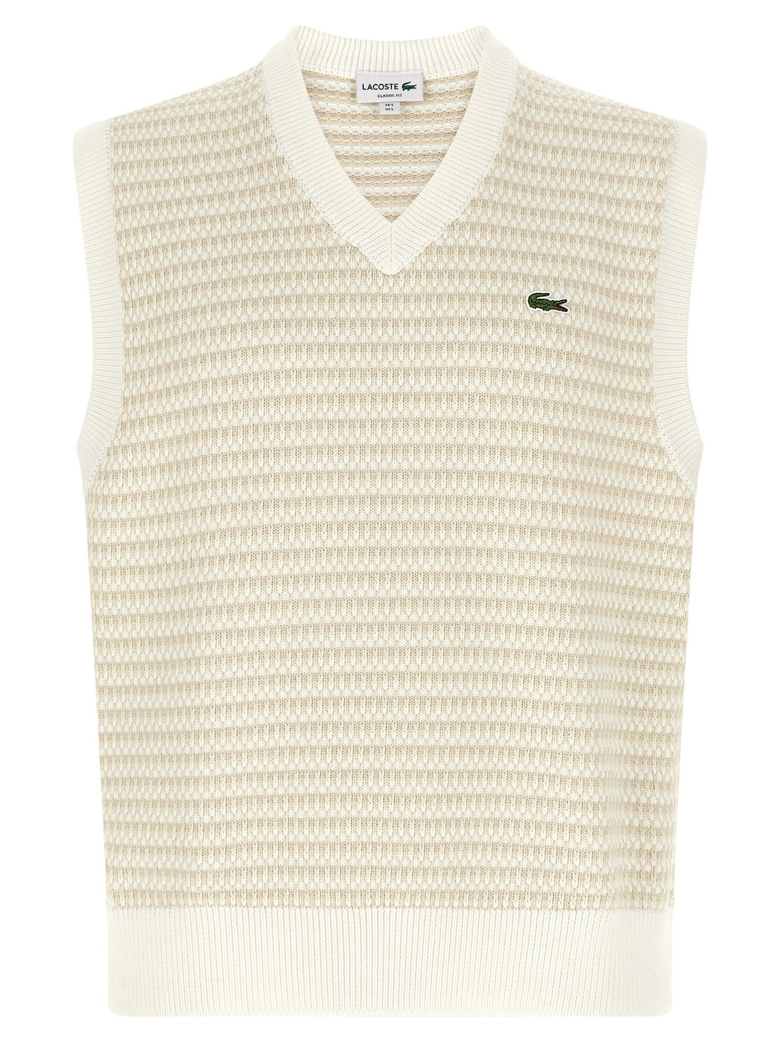 Lacoste - Knit vest beige 6