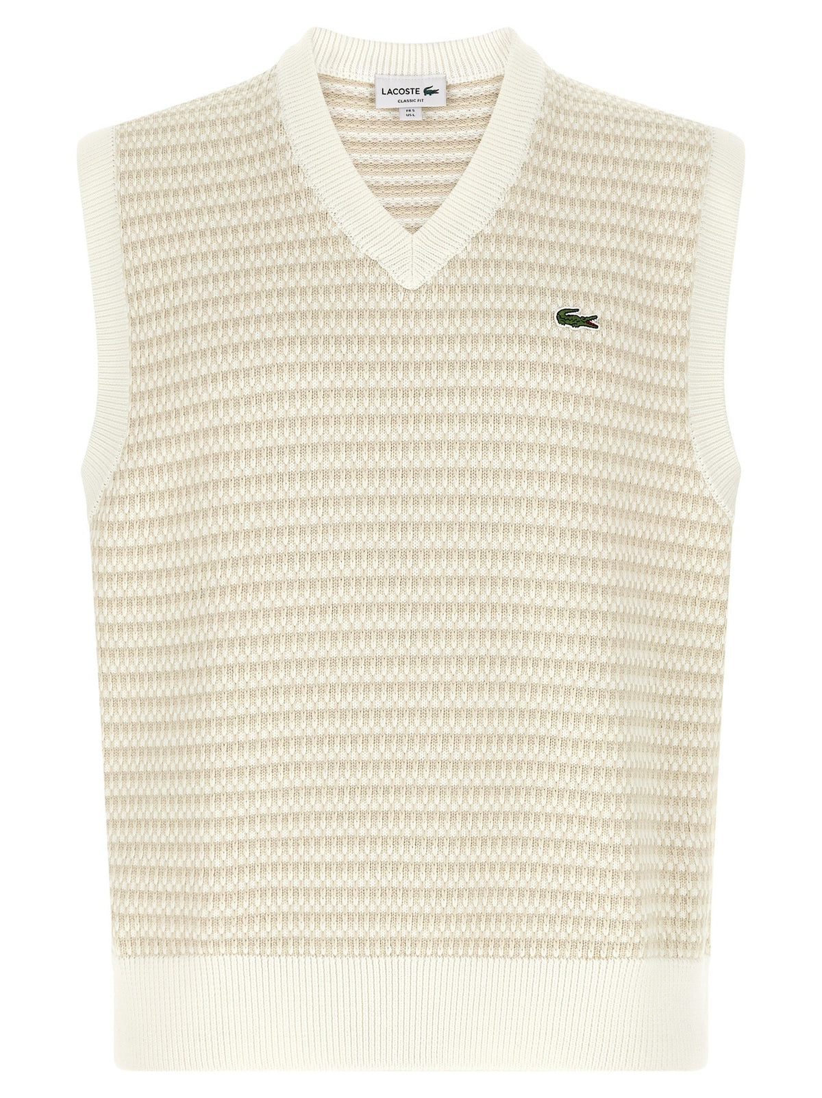 Lacoste - Knit vest beige 6