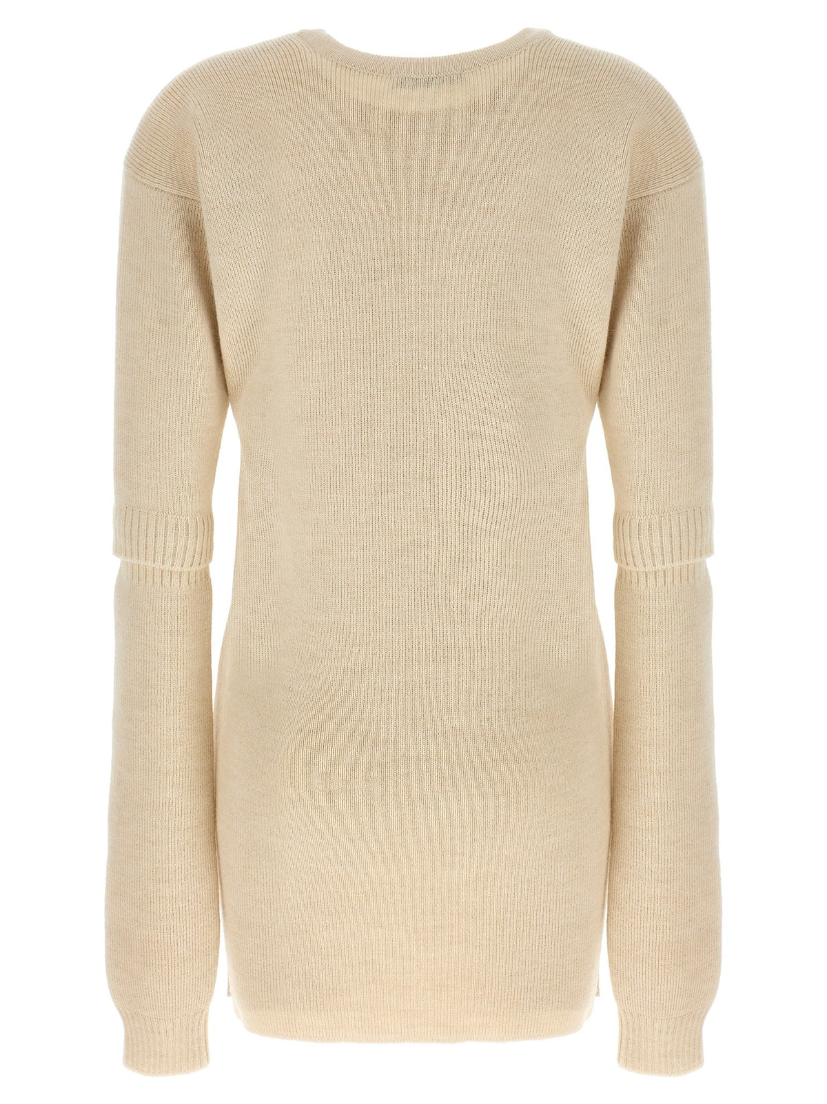 LEMAIRE - Knitted dress with removable sleeves
