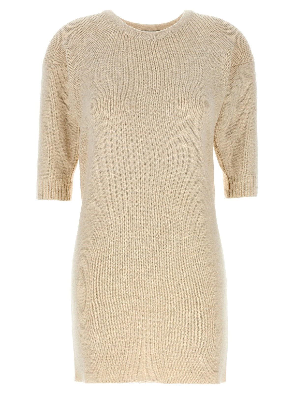 LEMAIRE - Knitted dress with removable sleeves