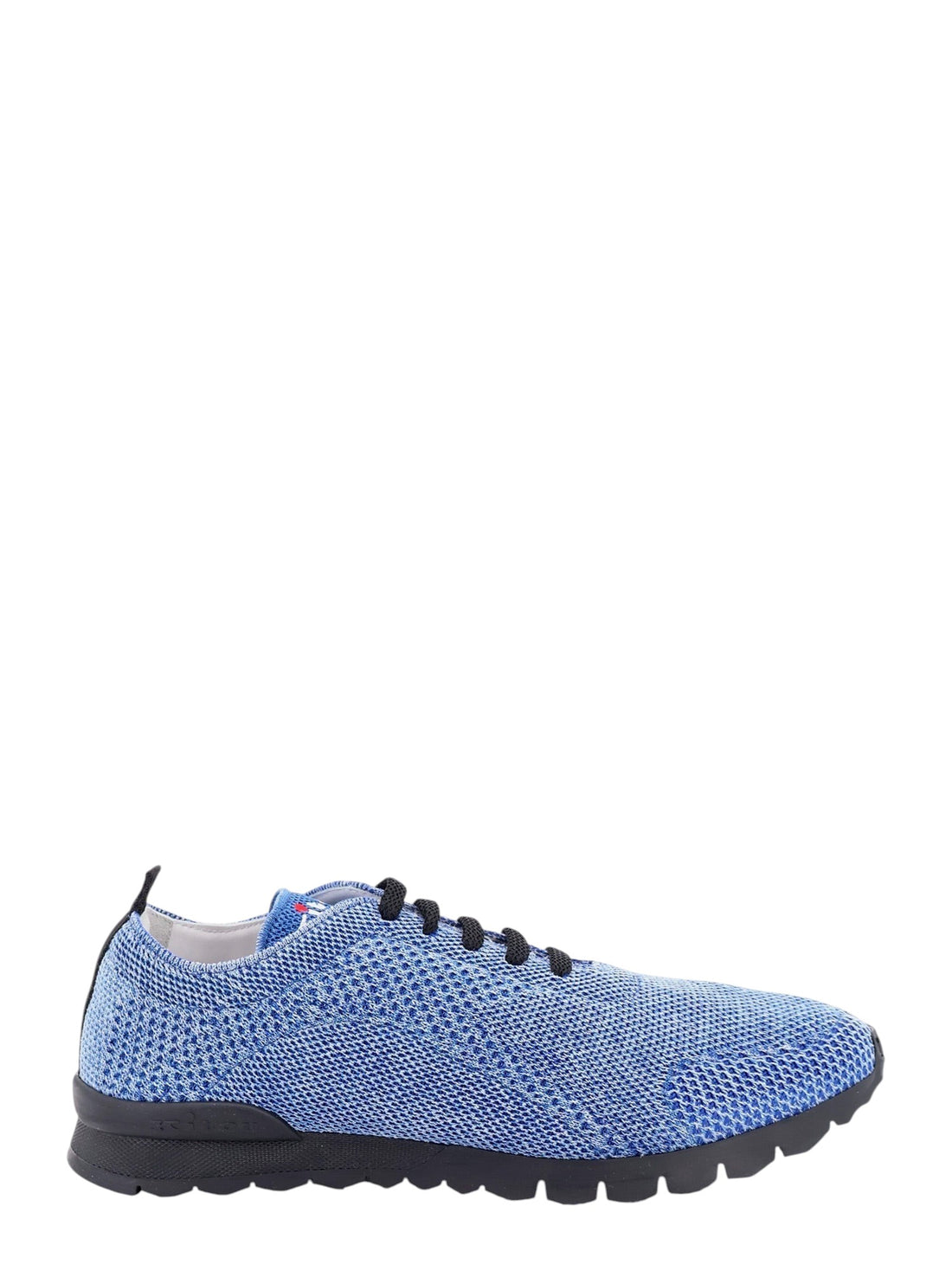 KITON CIRO PAONE Knitted fabric sneakers with embroidered logo