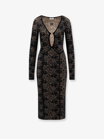 Elisabetta Franchi - Knitted Midi Dress