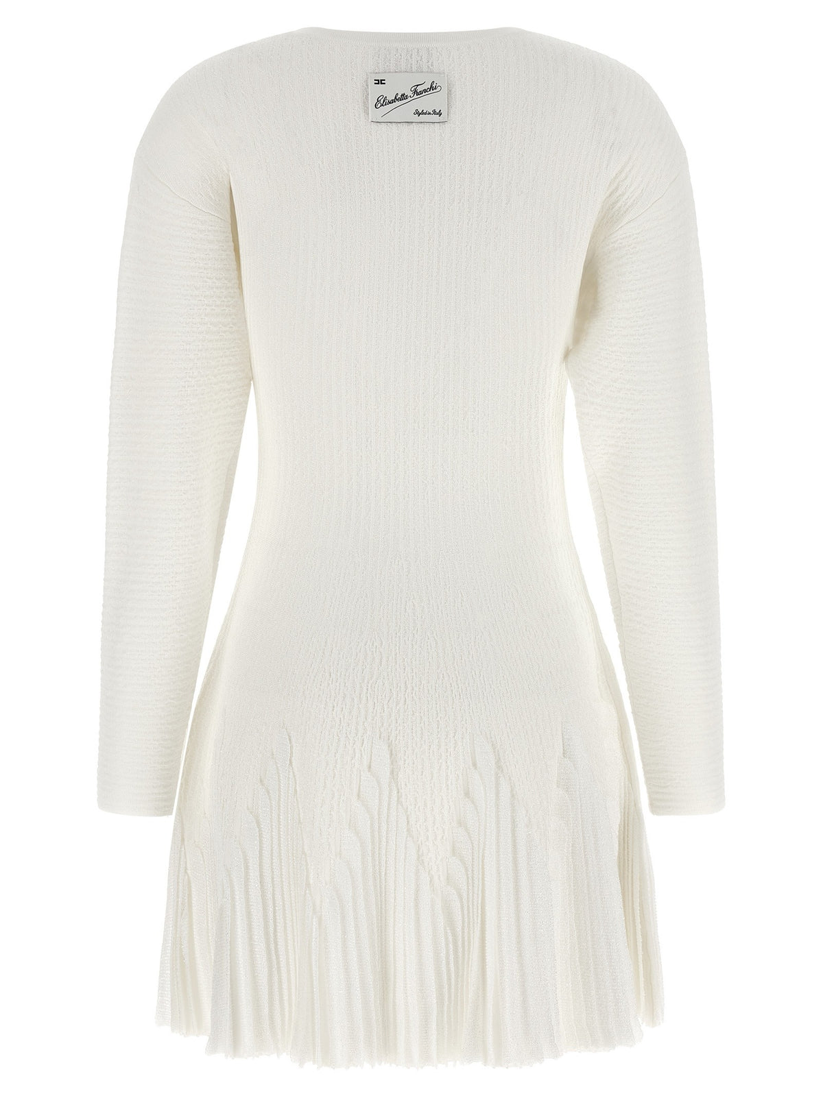 Elisabetta Franchi - Knitted pleated dress