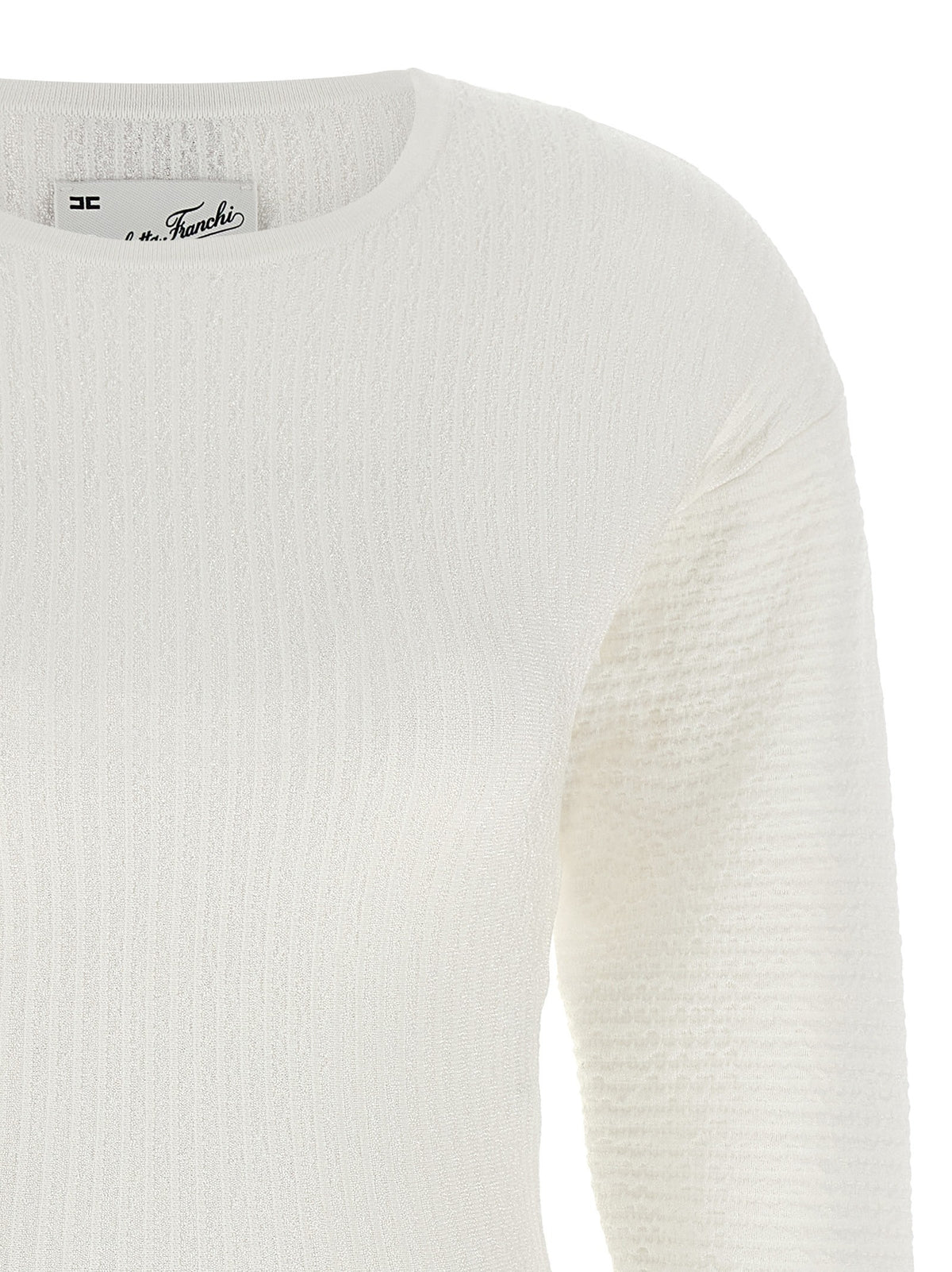 Elisabetta Franchi - Knitted pleated dress