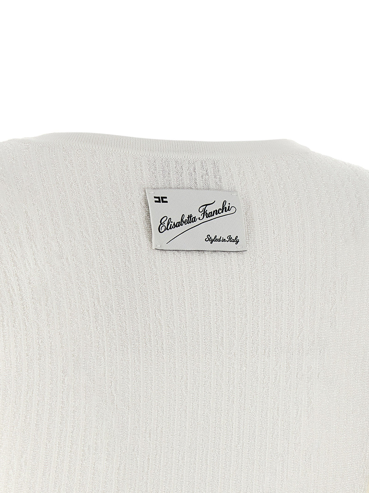 Elisabetta Franchi - Knitted pleated dress