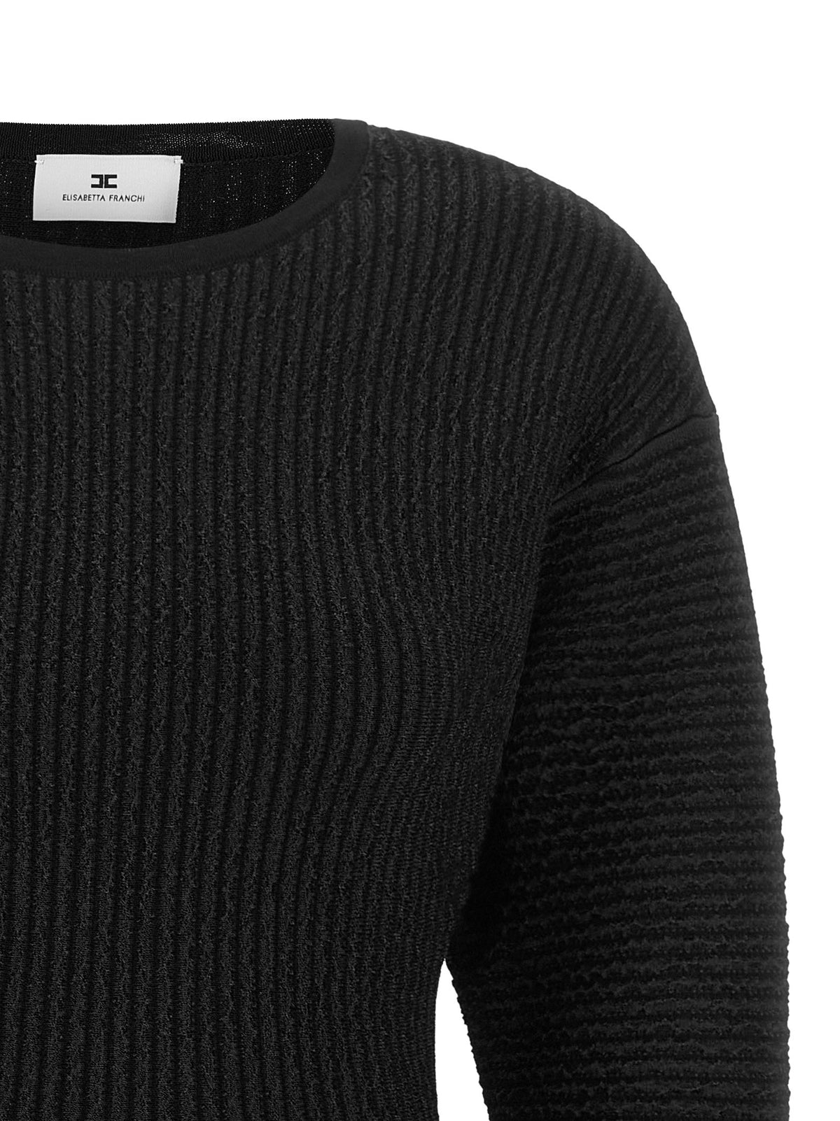 Elisabetta Franchi - Knitted pleated dress