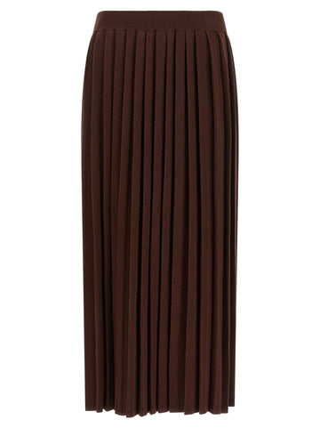 Fabiana Filippi - Knitted pleated skirt