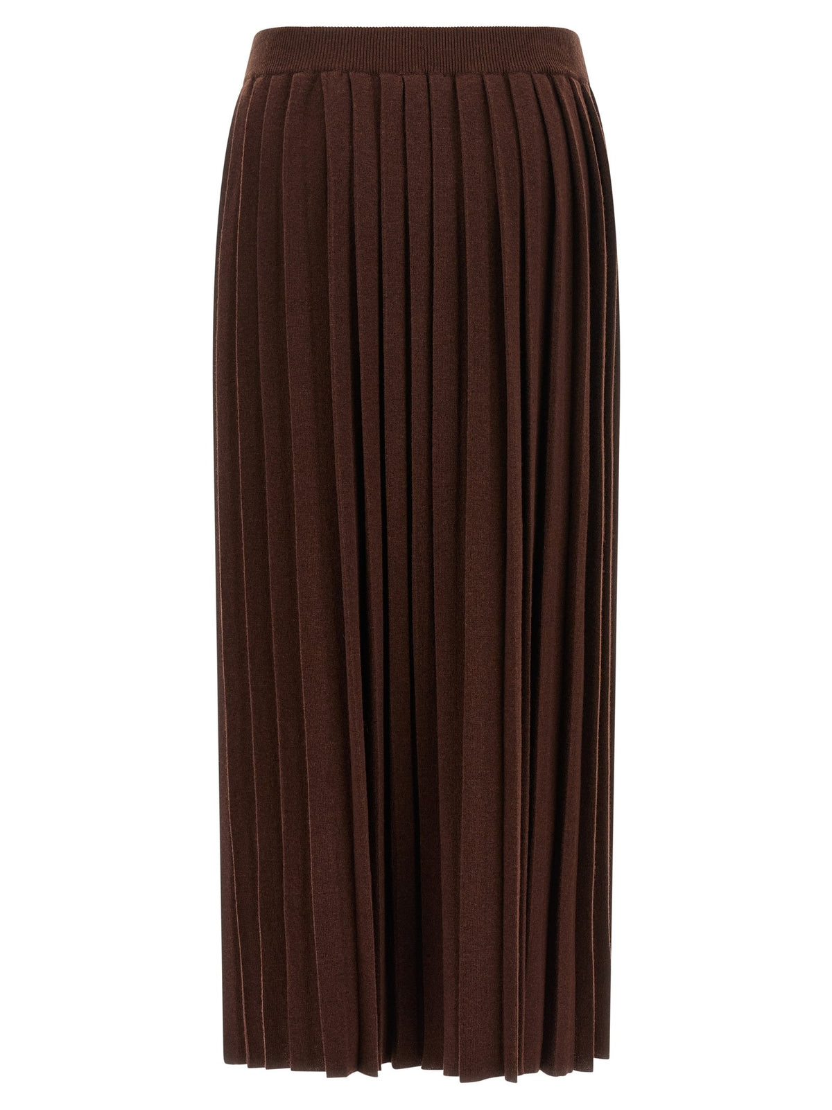Fabiana Filippi - Knitted pleated skirt