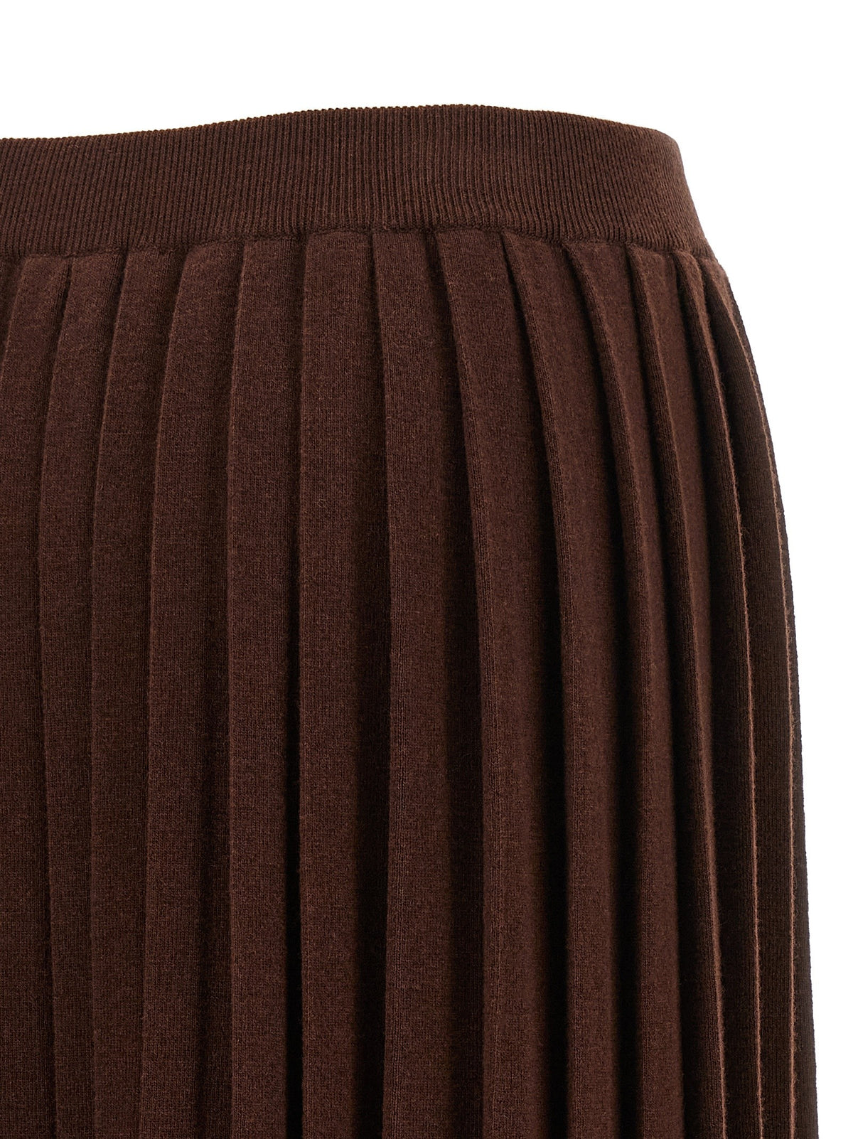 Fabiana Filippi - Knitted pleated skirt
