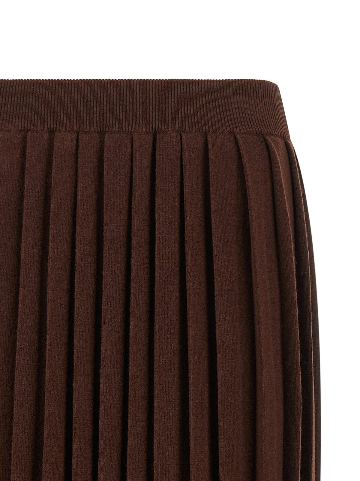 Fabiana Filippi - Knitted pleated skirt