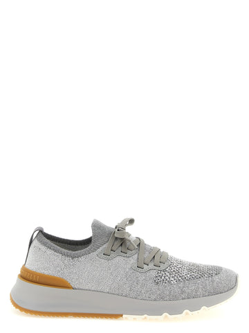 Brunello Cucinelli - Knitted sneakers