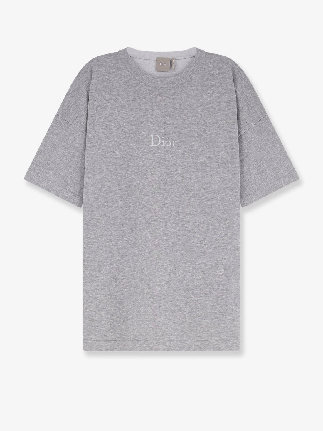 Dior - Knitted t-shirt with Logo gris