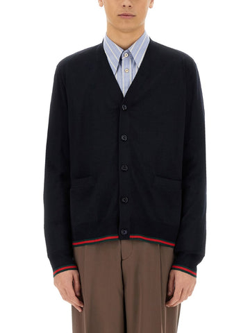 Gucci - KNITTED WOOL CARDIGAN WITH WEB PATTERN knitted-wool-cardigan-with-web-pattern_d9b95c21-cea4-4b40-9da6-b3f1a51693b6