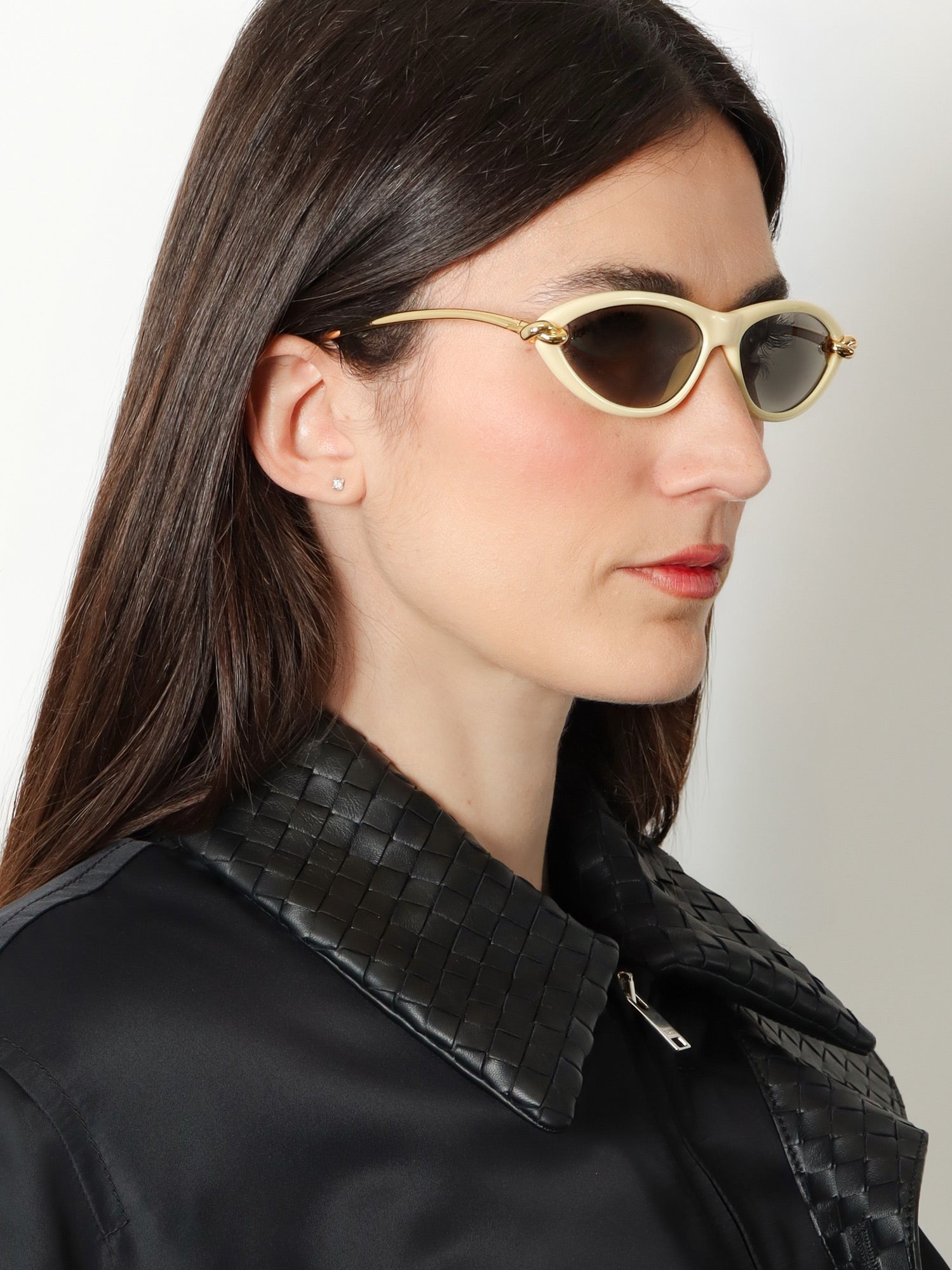 Bottega Veneta - Knot Cat-Eye Sunglasses