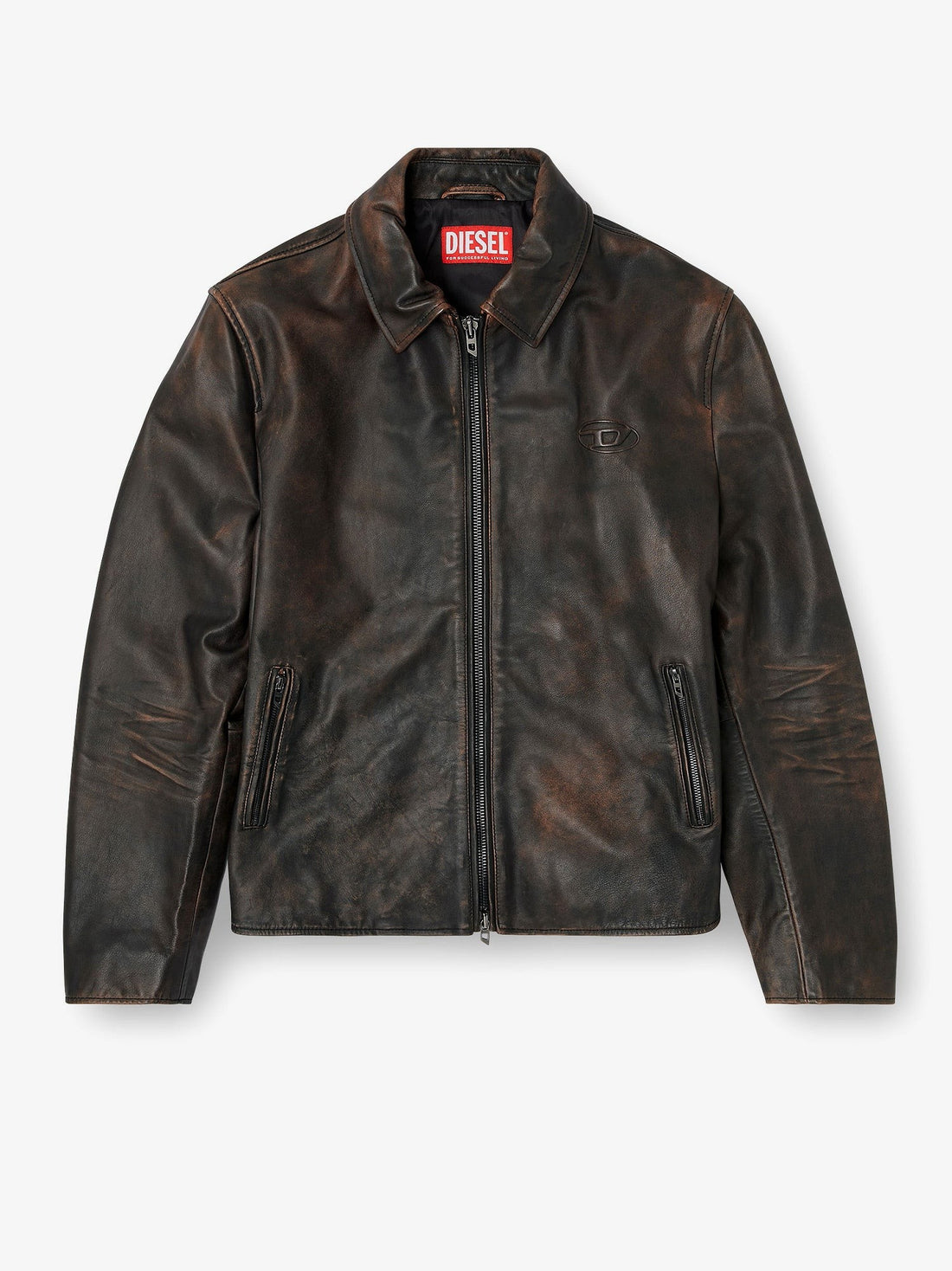 Diesel - L-Amar-Wrd leather jacket l-amar-wrd-leather-jacket