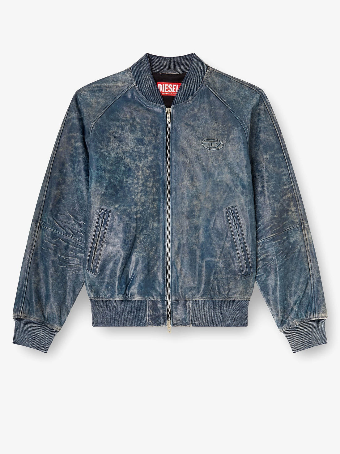 Diesel - L-Cobb leather jacket l-cobb-leather-jacket_02741da1-dbcd-498e-bb36-24ccbac13c38